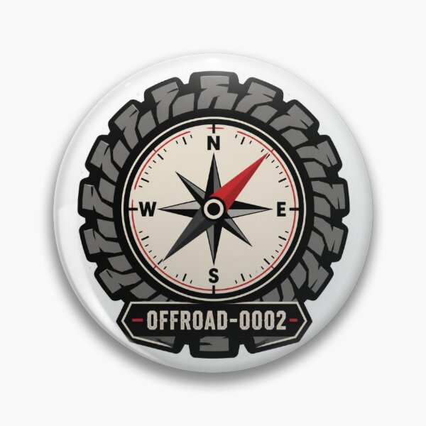 Item preview, Offroad Compass Tire – Naklejka Samochodowa Explorer 4x4 designed and sold by mijaczeek.