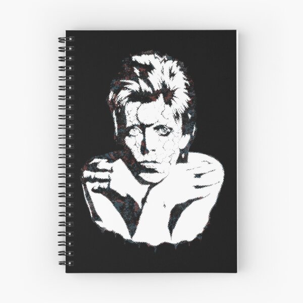 Item preview, David Bowie Retro Glam Rock Star Halftone Graphic Art designed and sold by surmind.
