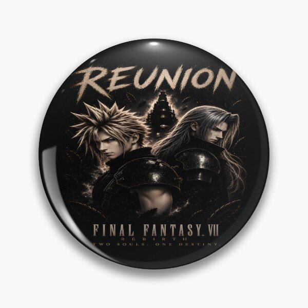 Item preview, Final Fantasy VII -Two Souls One Destiny -Cloud Sephiroth Reunion Aesthetic Design designed and sold by Trinidesigns123.
