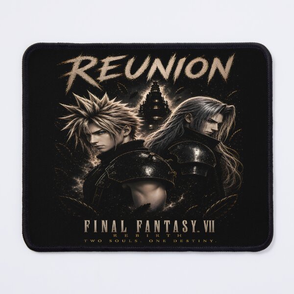 Item preview, Final Fantasy VII -Two Souls One Destiny -Cloud Sephiroth Reunion Aesthetic Design designed and sold by Trinidesigns123.