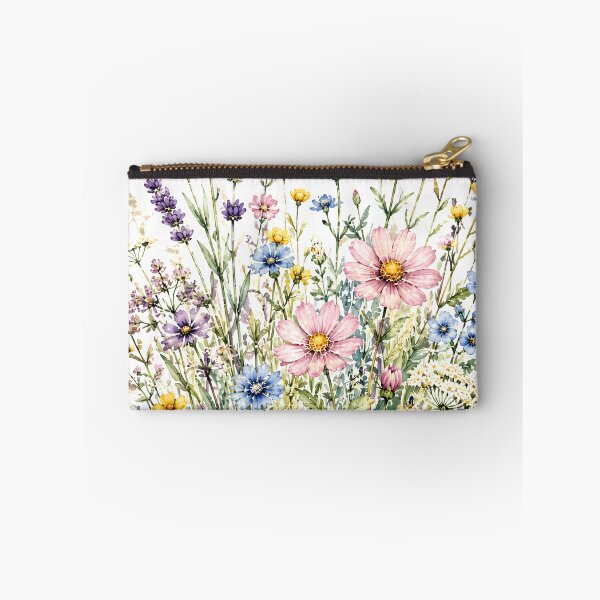 Item preview, Vintage Wildflower Meadow Watercolor Floral Design – Cottagecore Pastel Flowers Aesthetic designed and sold by Ikra Best.