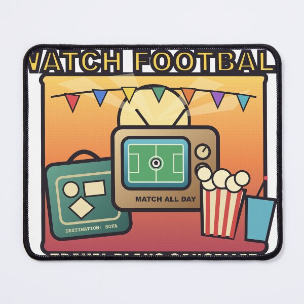 Item preview, My Summer Plans: Watch Football – Funny Retro Football Fan Design designed and sold by FlamoArt.