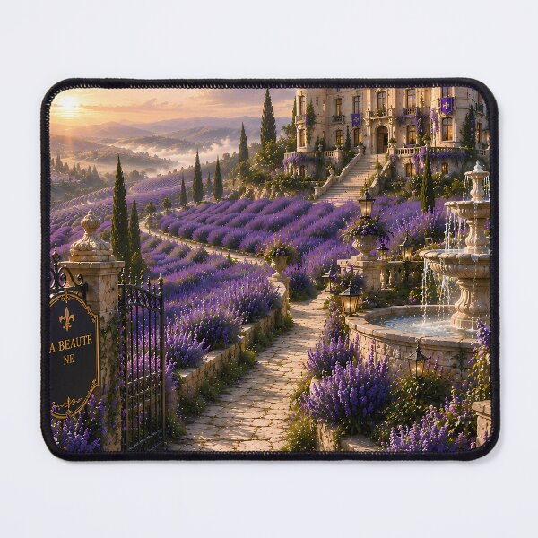 Item preview, Lavender Château | Fields of Timeless Elegance designed and sold by Genesis-Ink.
