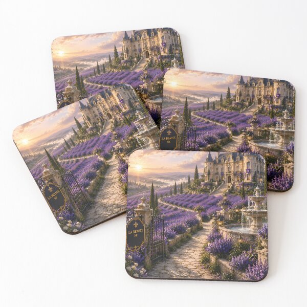 Item preview, Lavender Château | Fields of Timeless Elegance designed and sold by Genesis-Ink.