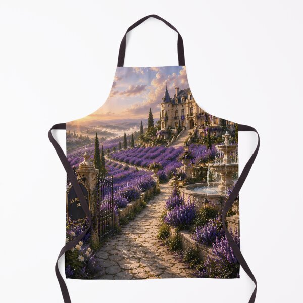 Item preview, Lavender Château | Fields of Timeless Elegance designed and sold by Genesis-Ink.