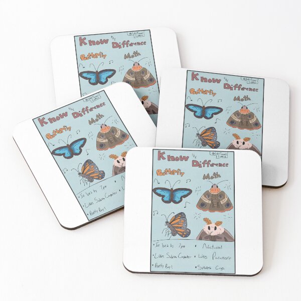 Item preview, Butterfly or Moth? designed and sold by WetTowelComics.