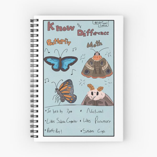 Item preview, Butterfly or Moth? designed and sold by WetTowelComics.