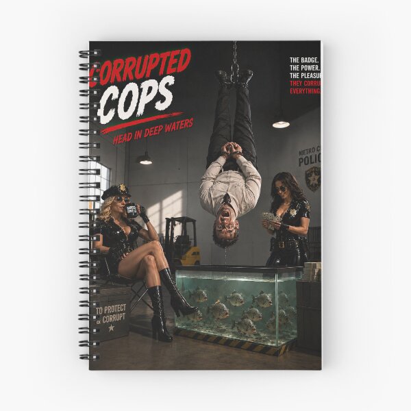 Item preview, Corrupted Cops – Head in Deep Waters | Retro Poster designed and sold by obstinator.
