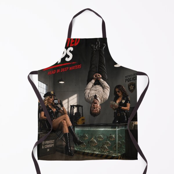 Item preview, Corrupted Cops – Head in Deep Waters | Retro Poster designed and sold by obstinator.