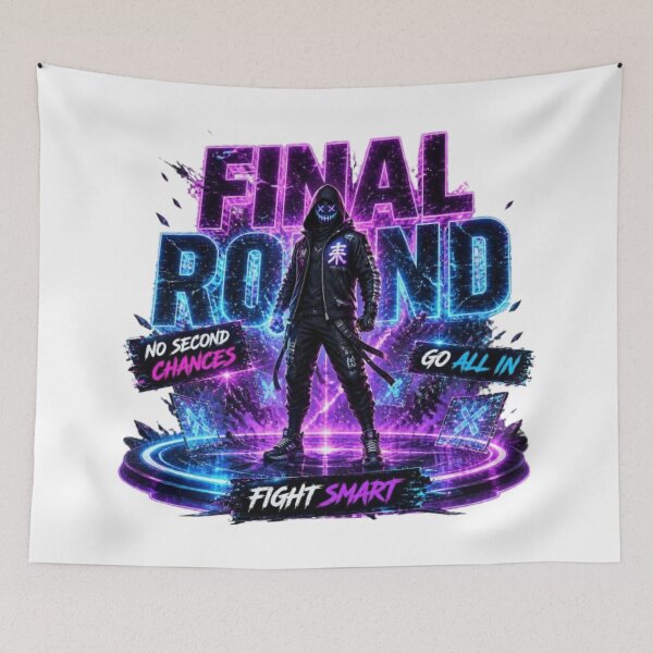 Item preview, FINAL ROUND | Competitive Gamer Gaming Sticker – Victory Starts Here designed and sold by Stylestickers55.