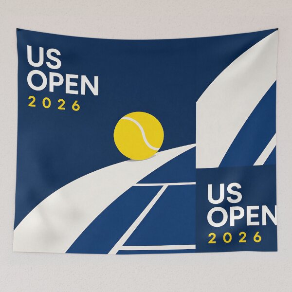 Item preview, US Open Tennis Tournament designed and sold by Abeshinobi.