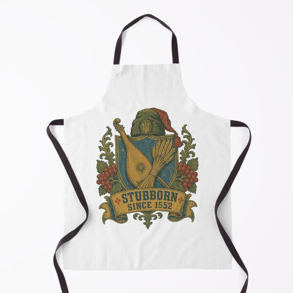 Item preview, Vintage Ukrainian Heraldry Kobza and Wheat Emblem designed and sold by ML-Media.