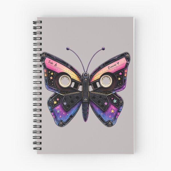 Item preview, Retro Flutter – Cassette Butterfly designed and sold by Funky Fable studio.