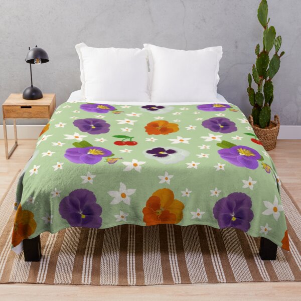 Item preview, Pansy Pattern Seamless designed and sold by Silver  Stone.