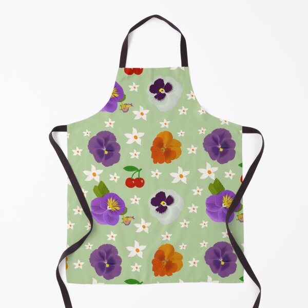Item preview, Pansy Pattern Seamless designed and sold by Silver Stone.