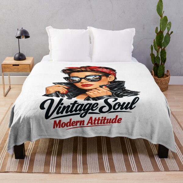 Item preview, Vintage Soul Modern Attitude – Cool Pin-Up designed and sold by Pineapple-Tree.