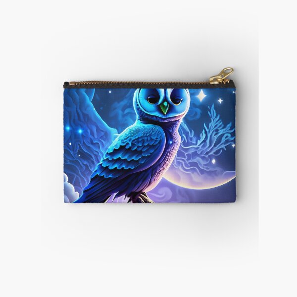 Item preview, Mystical Owl Under the Moon | Celestial Fantasy Night Sky Illustration  Variantes designed and sold by TitiaDesign.