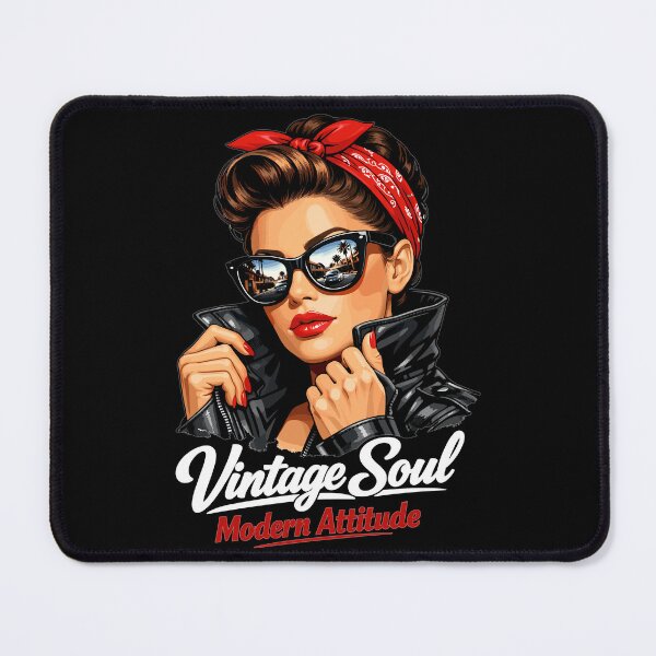 Item preview, Vintage Soul Modern Attitude – Cool Pin-Up designed and sold by Pineapple-Tree.