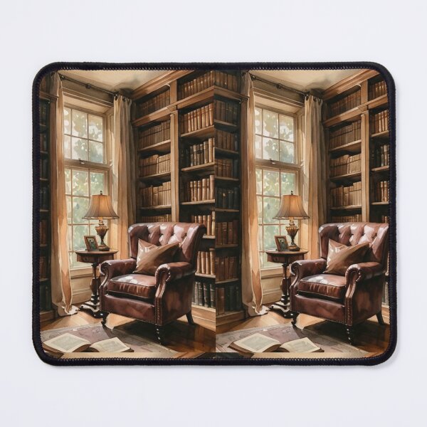 Item preview, Interior - Comfortable Reading Space, Victorian-inspired Elegance designed and sold by Reverso-Design.