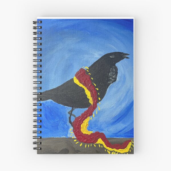 Item preview, Crow With a Scarf designed and sold by KeeleyArts.