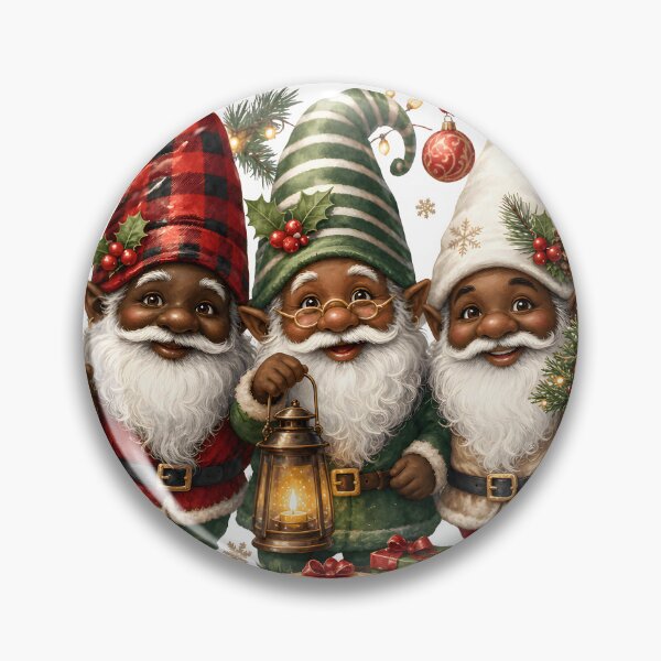 Item preview, Christmas Gnomes designed and sold by Whimsy Petal and Co..