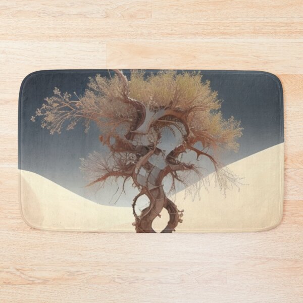Item preview, A solitary plant in the desert - 1 designed and sold by Universe-of-Merch.