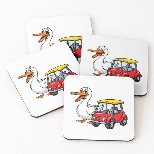 Item preview, Duck and car designed and sold by ANVivid.