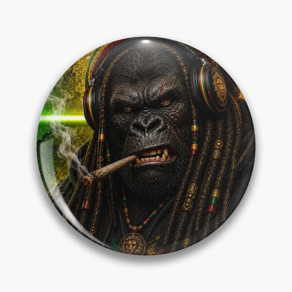 Item preview, RASTA GORILLA  designed and sold by johnnyssandart.