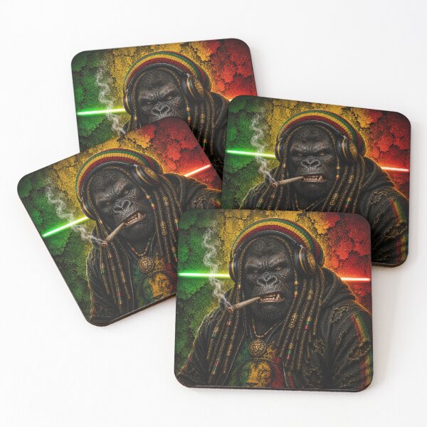 Item preview, RASTA GORILLA  designed and sold by johnnyssandart.