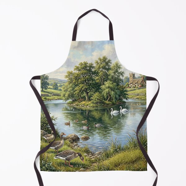 Item preview, Peaceful Waterside Wildlife designed and sold by Aki and Akiro.