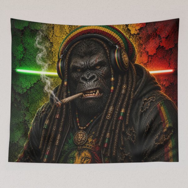 Item preview, RASTA GORILLA  designed and sold by johnnyssandart.