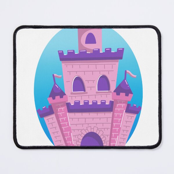 Item preview, Pink Fairy Castle designed and sold by LeisuretimeArt.