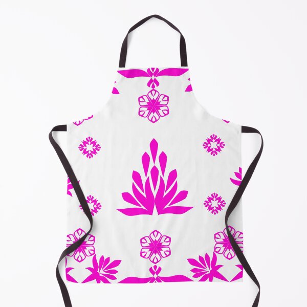 Item preview, Pink Folk Floral Frame with Decorative Botanical Ornaments and Geometric Flower Motifs designed and sold by Ei-Ei.