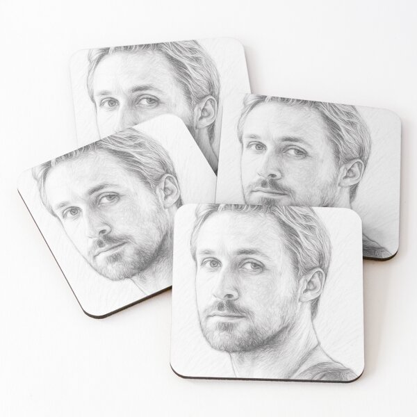 Item preview, Hollywood Leading Man Black and White Pencil Portrait designed and sold by Leon Woods Pencil Art.