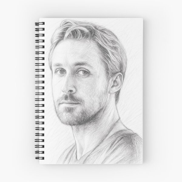 Item preview, Hollywood Leading Man Black and White Pencil Portrait designed and sold by Leon Woods Pencil Art.