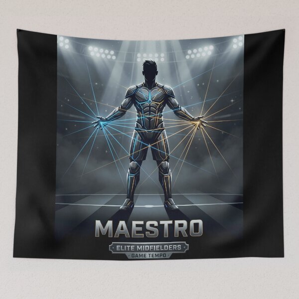 Item preview, Man Soccer Fantasy RPG Sci Fi Art designed and sold by ART ATTACK ZONE.