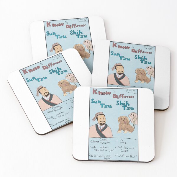 Item preview, Shih Tzu or Sun Tzu? designed and sold by WetTowelComics.