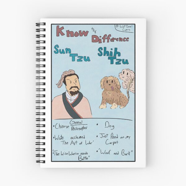Item preview, Shih Tzu or Sun Tzu? designed and sold by WetTowelComics.