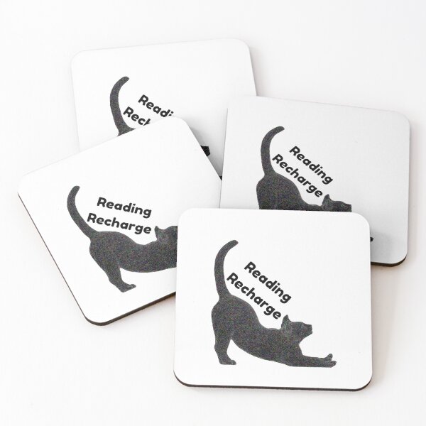 Item preview, Reading Recharge Cat Lover Design designed and sold by Bloomelle Studio.