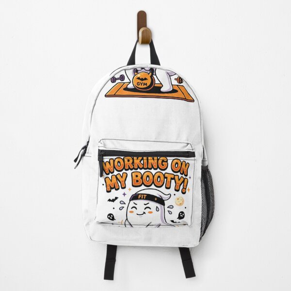 Item preview, Halloween Ghost Gym Working On My Booty designed and sold by VisionGraphic.