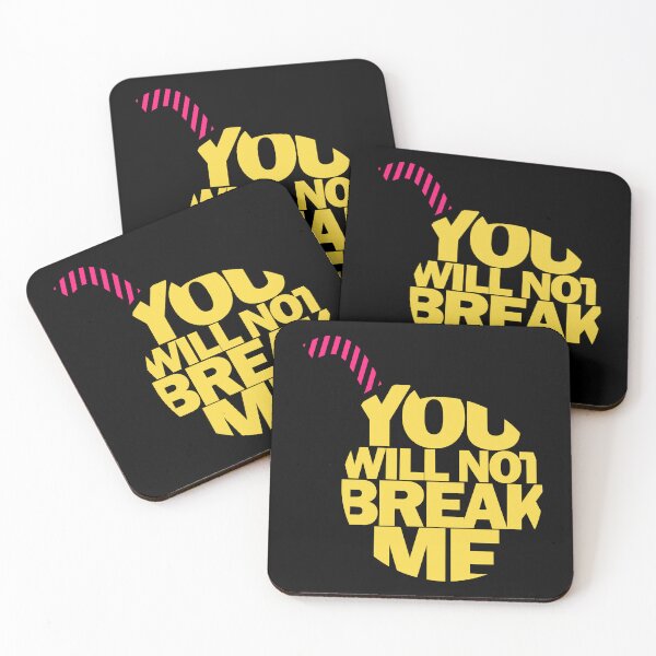 Item preview, You will not break me designed and sold by FaizArtShop.