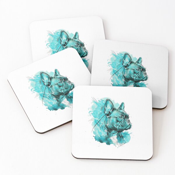 Item preview, French Bulldog Watercolor Art  Modern Dog Lover Gift designed and sold by shallia.