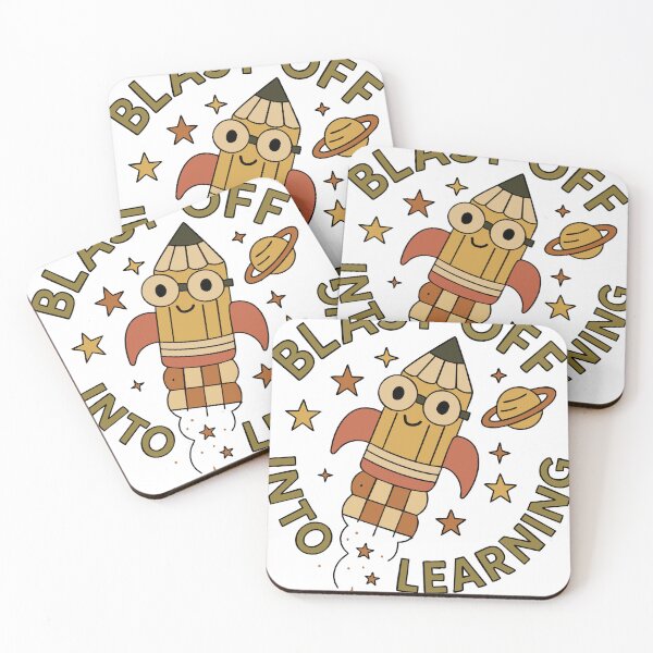 Item preview, Blast off into learning designed and sold by BeepsDesignsCo.