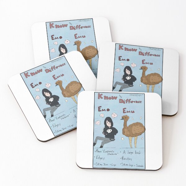Item preview, Emo or Emu? designed and sold by WetTowelComics.