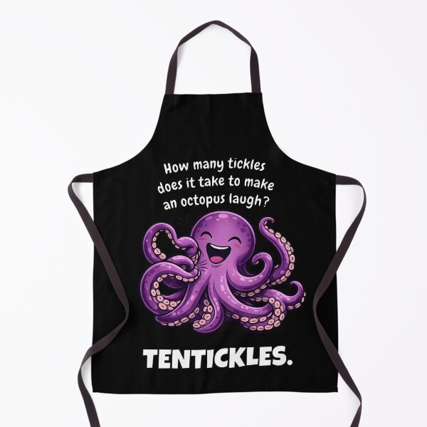 Item preview, Tentackles Pun Cute Dad Joke Funny Octopus designed and sold by PuniverseDesign.
