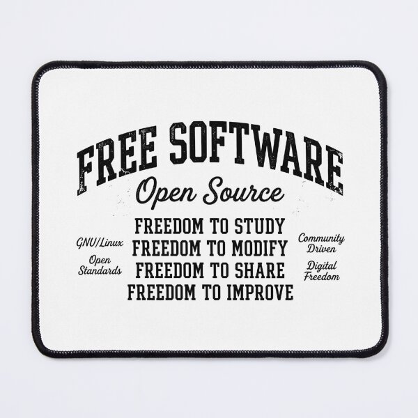 Item preview, Vintage Free Software Open Source designed and sold by BrunoLinuxArt.