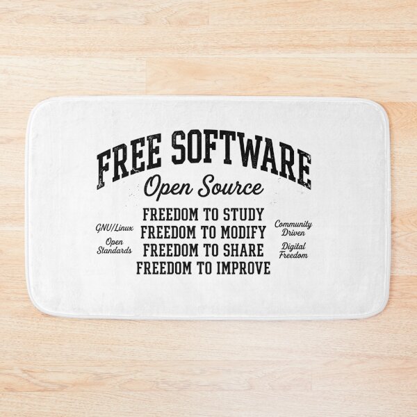 Item preview, Vintage Free Software Open Source designed and sold by BrunoLinuxArt.