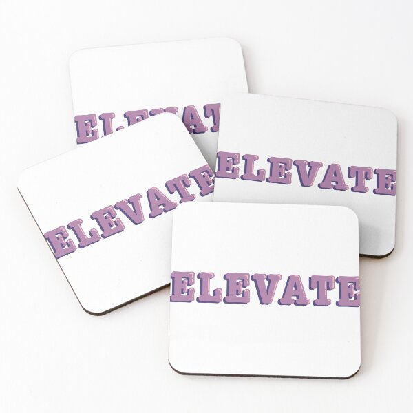 Item preview, Elevate Sticker | Mindfulness Aesthetic Laptop Decal designed and sold by alexmaushaus.