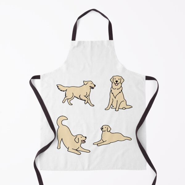 Item preview, Simple Graphic Golden Retriever Sticker Sheet designed and sold by SatyaYug.