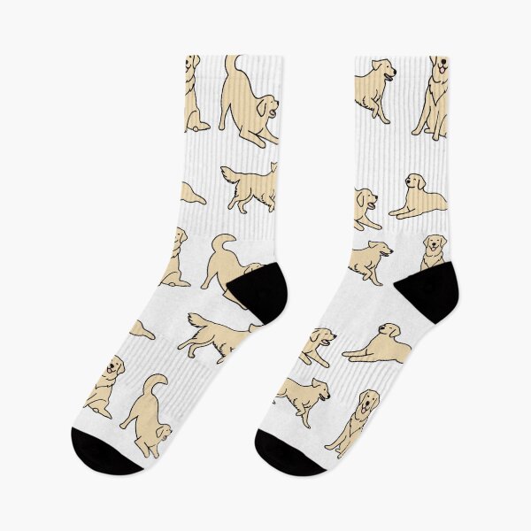 Item preview, ​Simple Graphic Golden Retriever Sticker Sheet  designed and sold by SatyaYug.